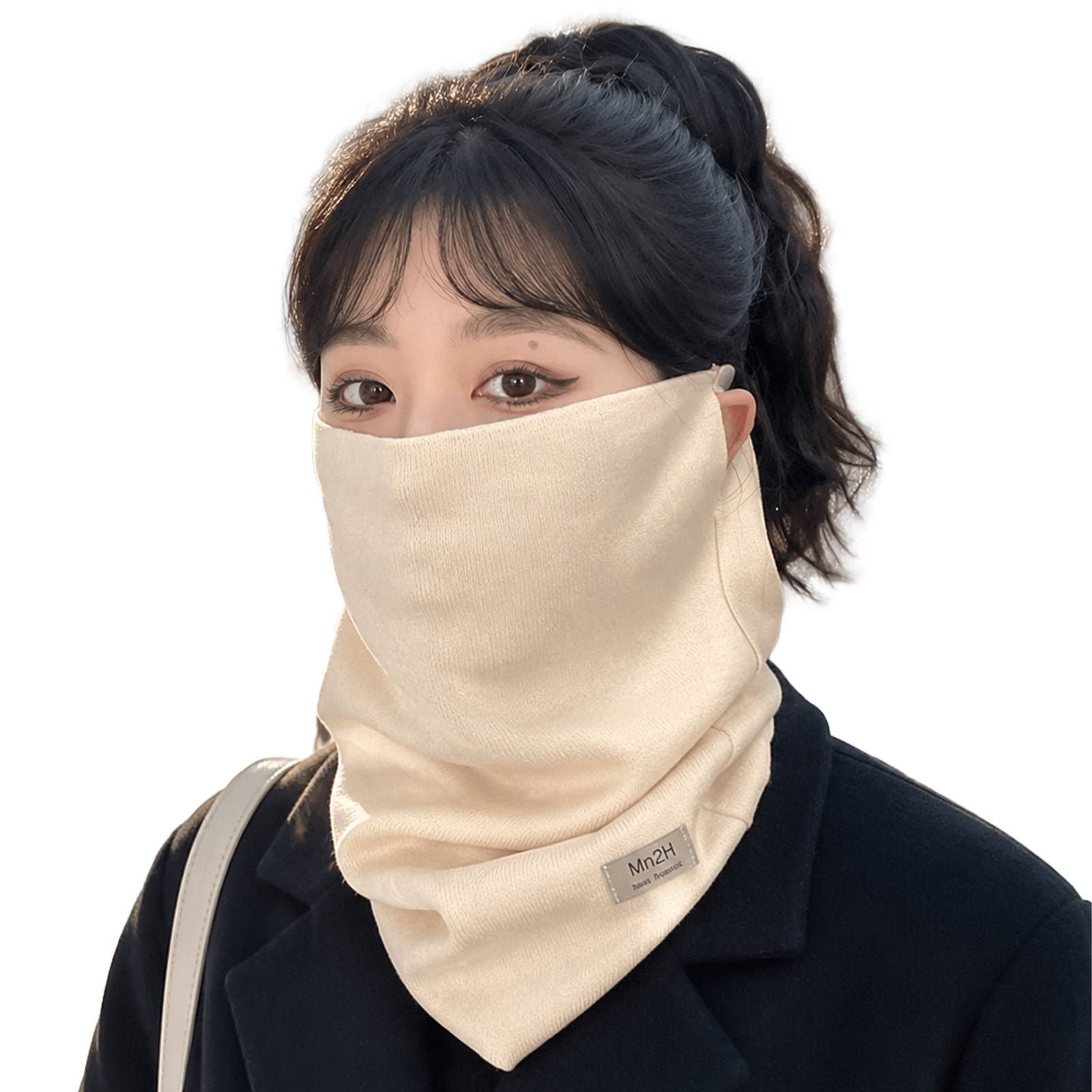 Neck Gaiter Fleece - Cache-cou chaud doublé polaire, masque facial