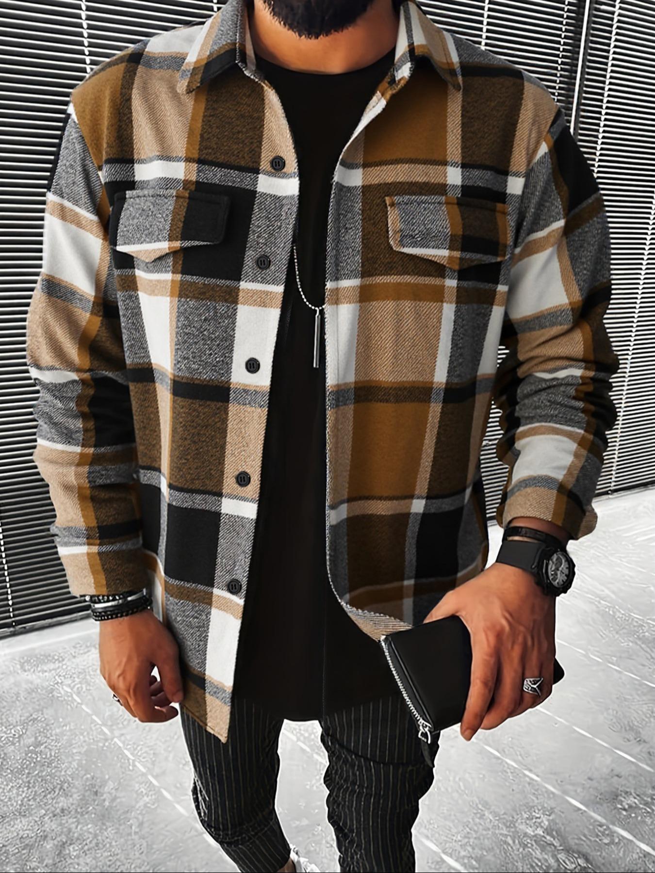 Chemise à carreaux rétro pour  - Flannel Shirt Lined avis et prix
