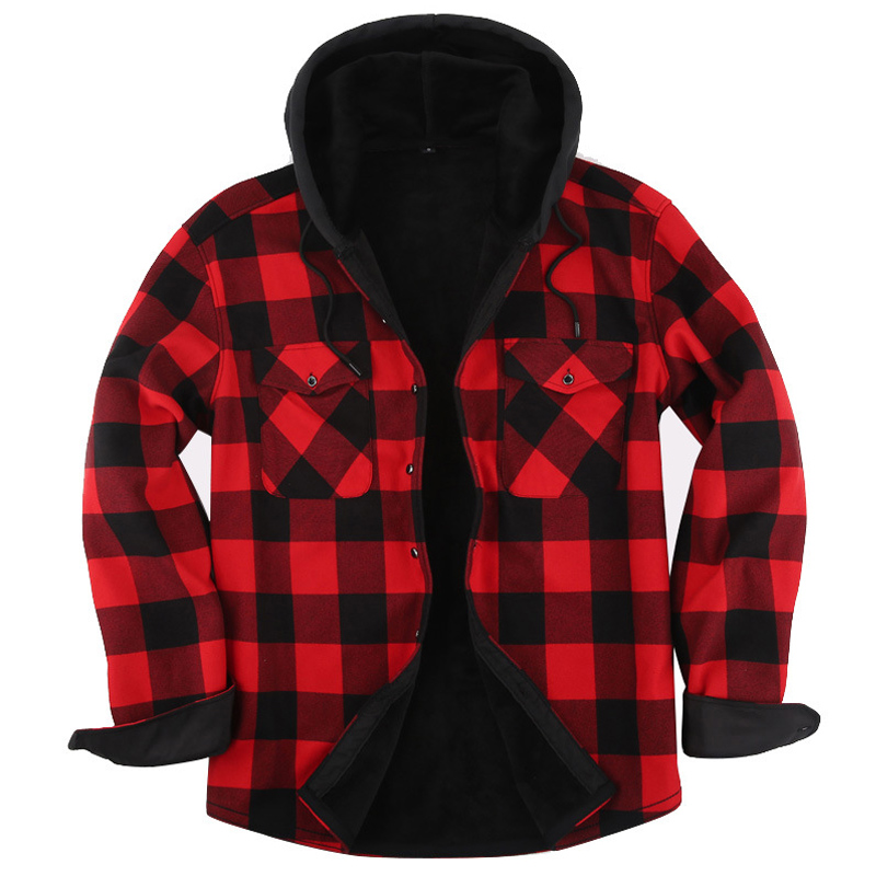 Chemises chaudes à manches lon - Flannel Shirt Lined avis et prix