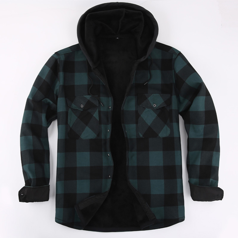 Chemises chaudes à manches lon - Flannel Shirt Lined avis et prix