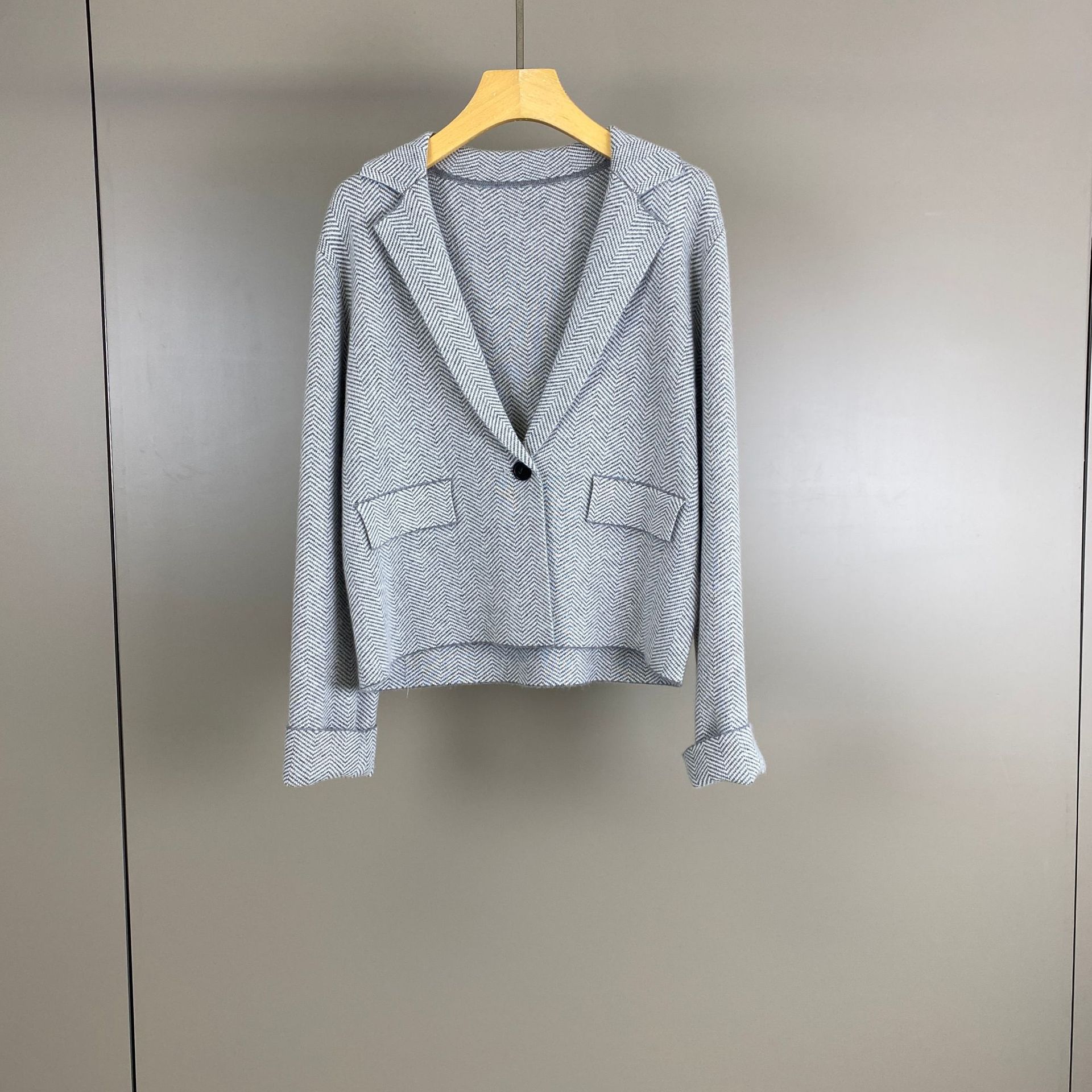 Nouvelle Collection Automne-Hi - Wool Coat Peacoat avis et prix