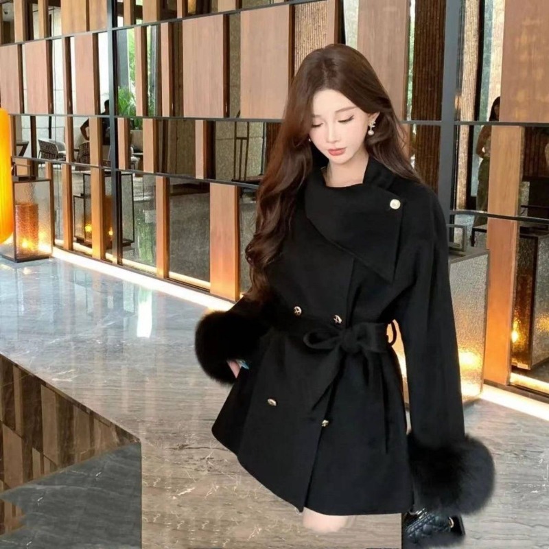 Manteau en laine coréen chic e - Wool Coat Peacoat avis et prix