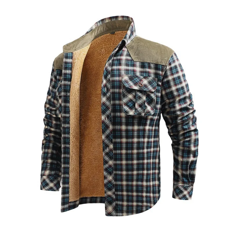 Hommes hiver chemises décontra - Flannel Shirt Lined avis et prix