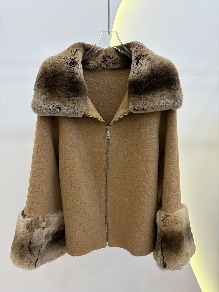 Manteau d'hiver 2026 pour femm - Wool Coat Peacoat avis et prix